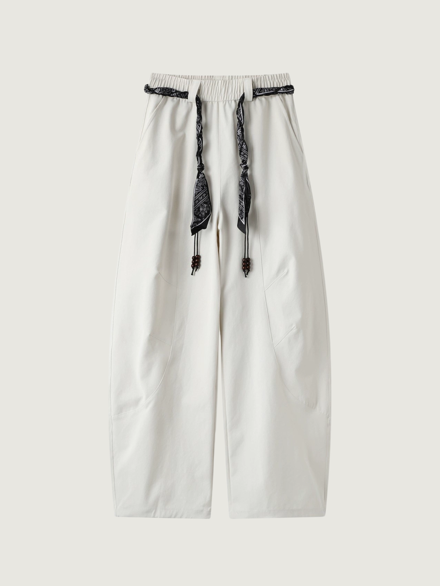 WIDE-LEG TROUSERS WITH BELT