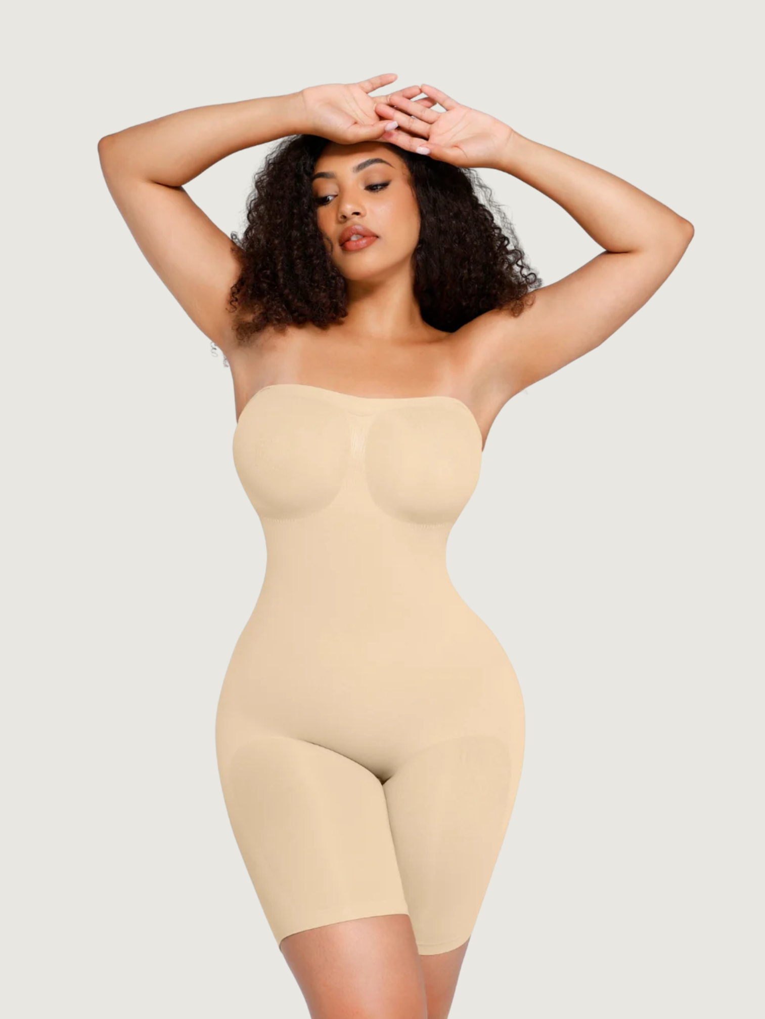 SEAMLESS STRAPLESS SCULPT BODYSUIT