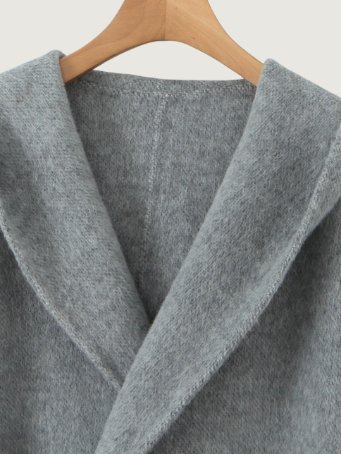 WOLLEN BATHROBE DOUBLE-SIDED STYLE COAT