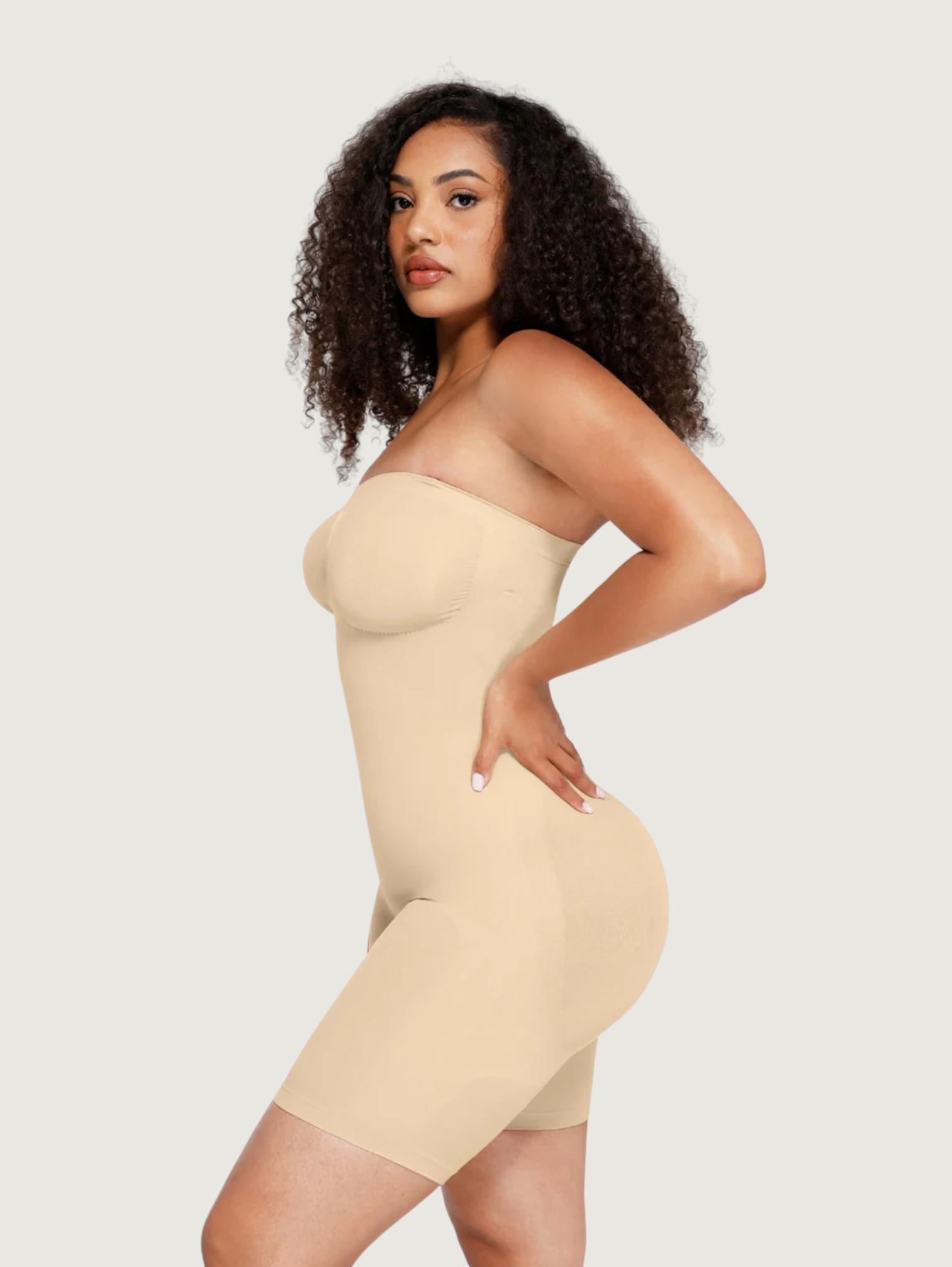SEAMLESS STRAPLESS SCULPT BODYSUIT