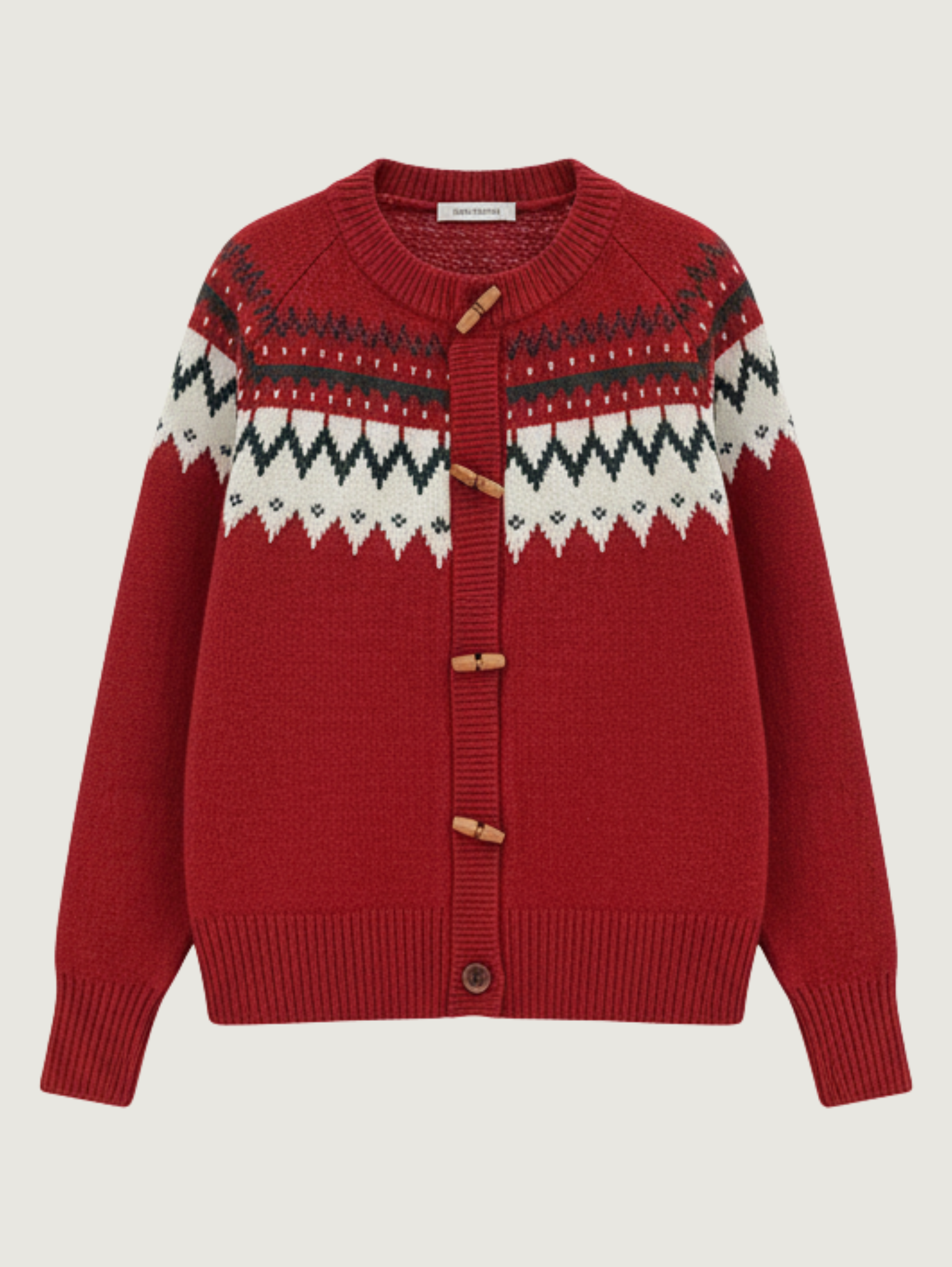 VINTAGE FAIR ISLE WOOL CARDIGAN