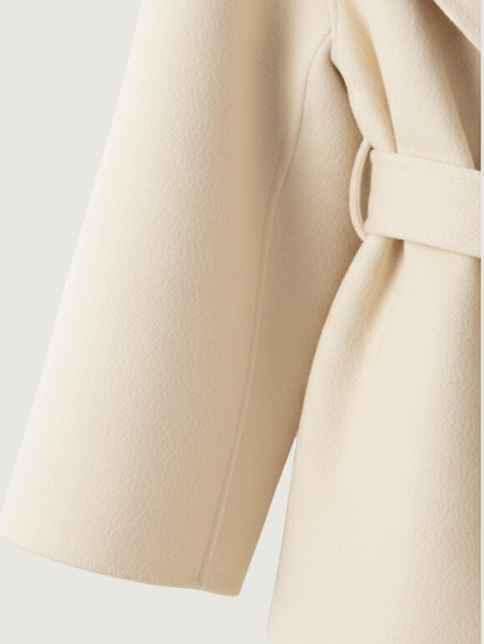 VERSATILE FRENCH STYLE WOOL HOODIE COAT