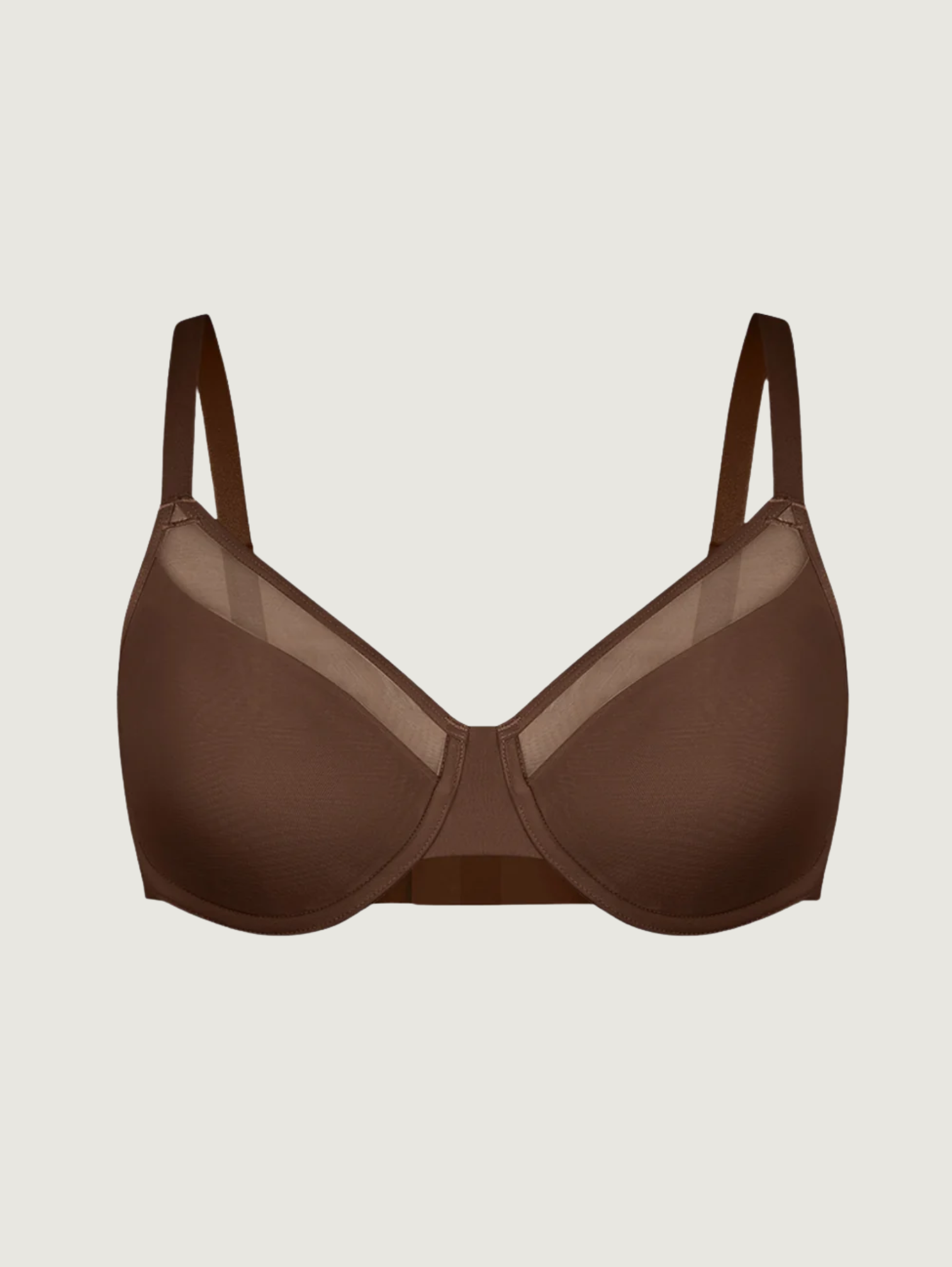 FULL COVERAGE MESH UNDERWIRE BRA