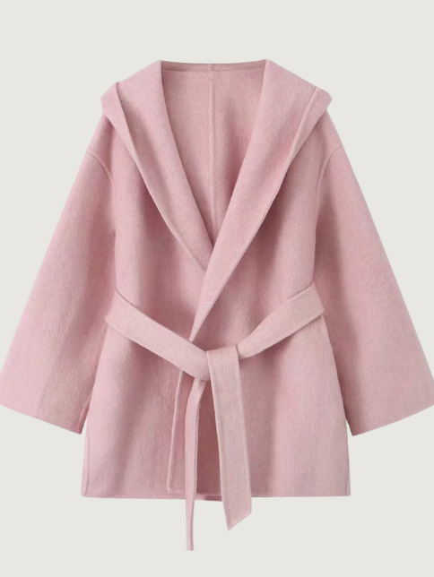WOLLEN BATHROBE DOUBLE-SIDED STYLE COAT