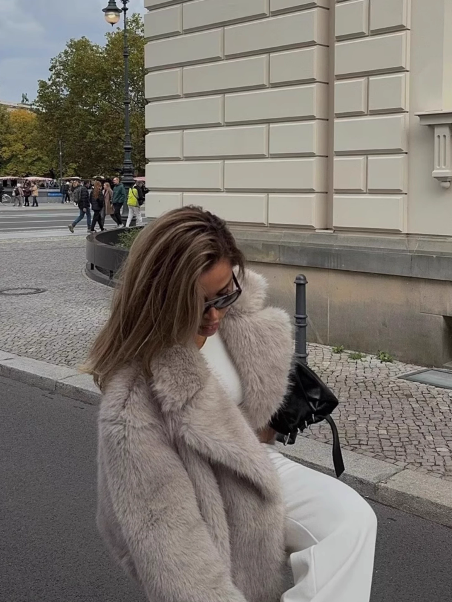 FAUX FUR WINTER JACKET