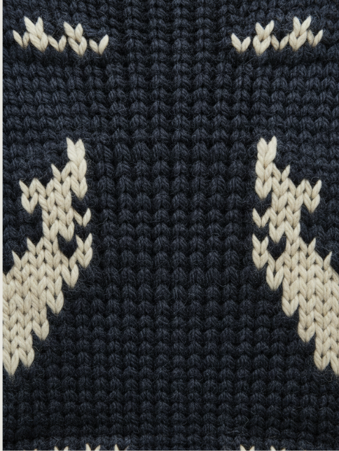 NORDIC FAIR ISLE TURTLENECK SWEATER