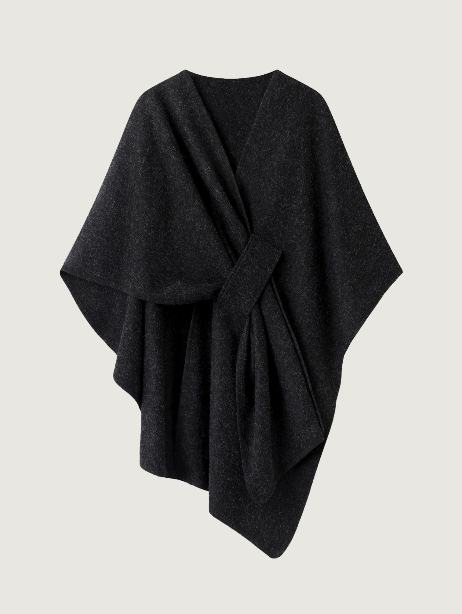 COZY VERSATILE KNIT SHAWL CAPE