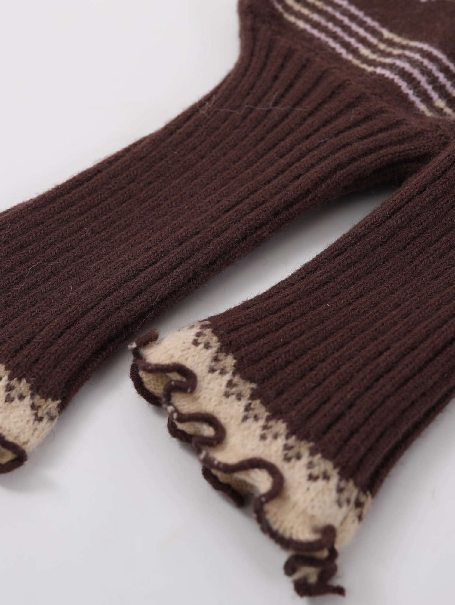 FAIRY ISLE ZIP KNIT CARDIGAN