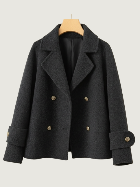 PETITE ELEGANT BLEND SHORT COAT