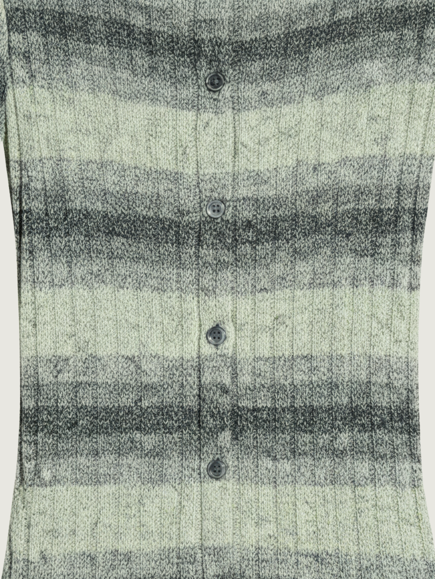 STRIPED RUFFLE TWO-PIECE KNIT DRESS