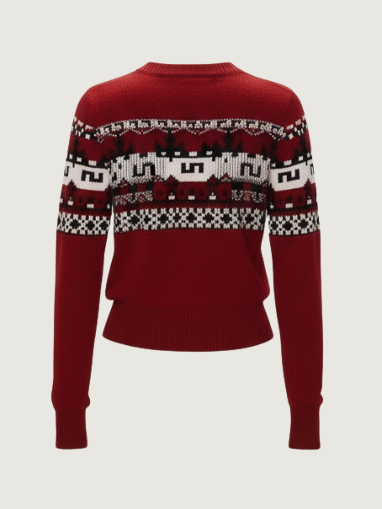 JACQUARD KNIT CARDIGAN