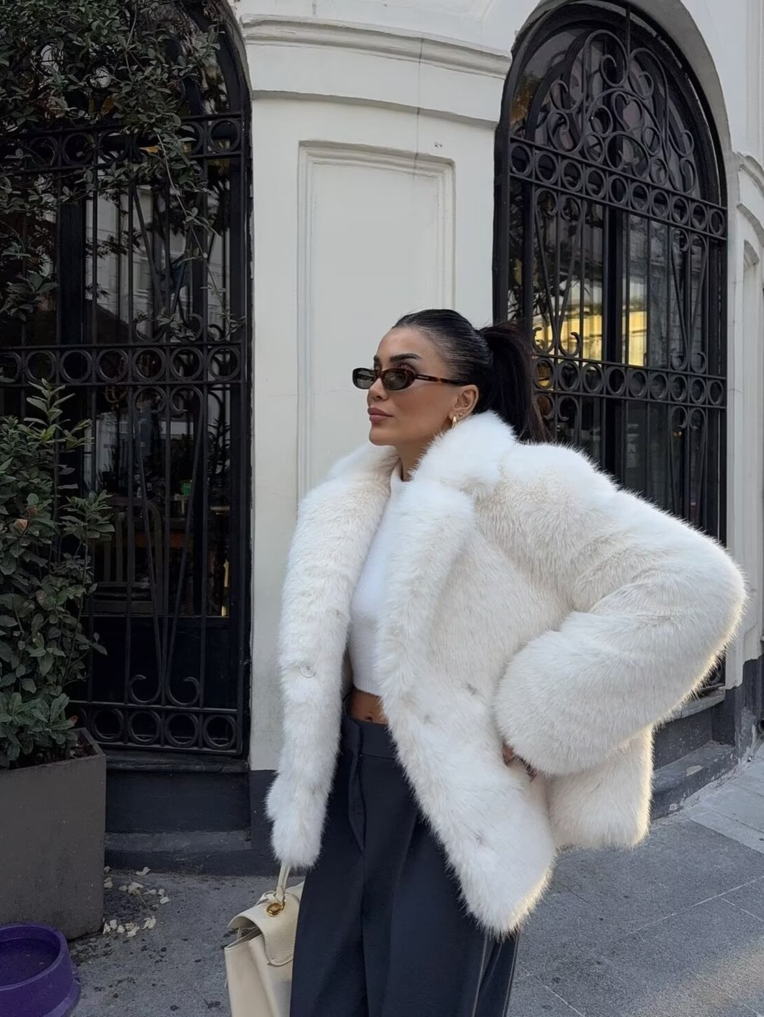 FAUX FUR WINTER JACKET