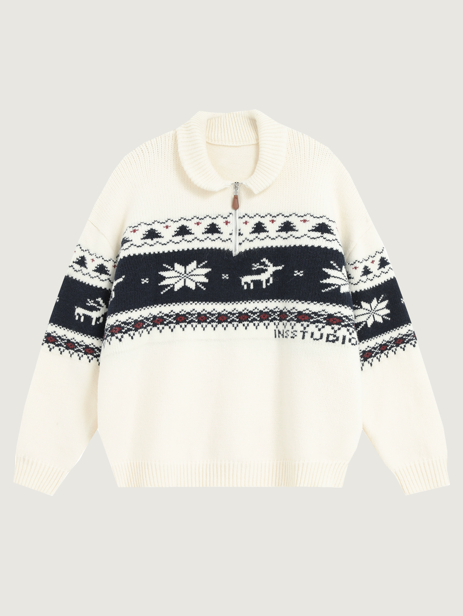 CHRISTMAS FAIR ISLE SWEATER JACKET