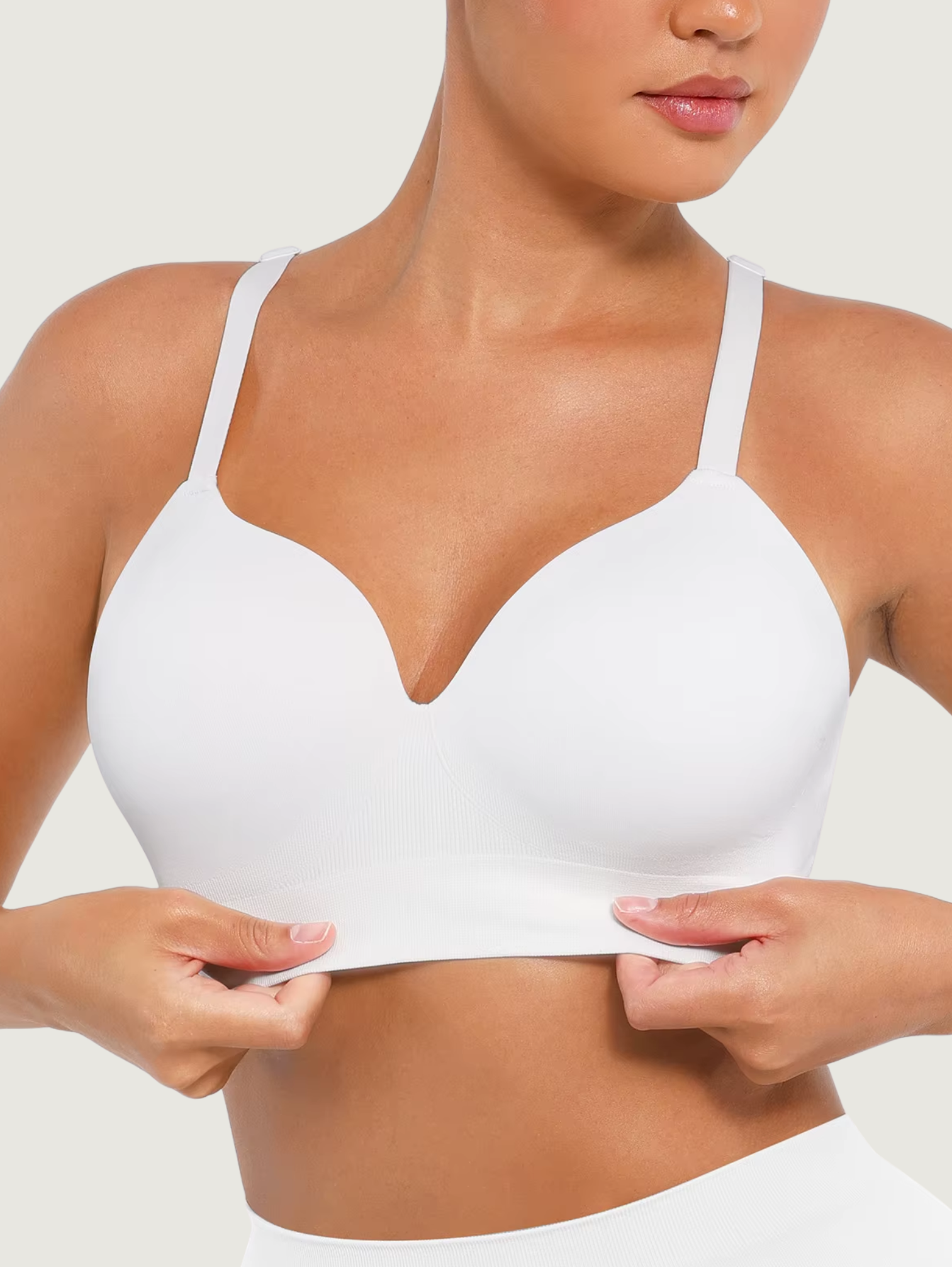 SEAMLESS WIRELESS SHAPING BRA