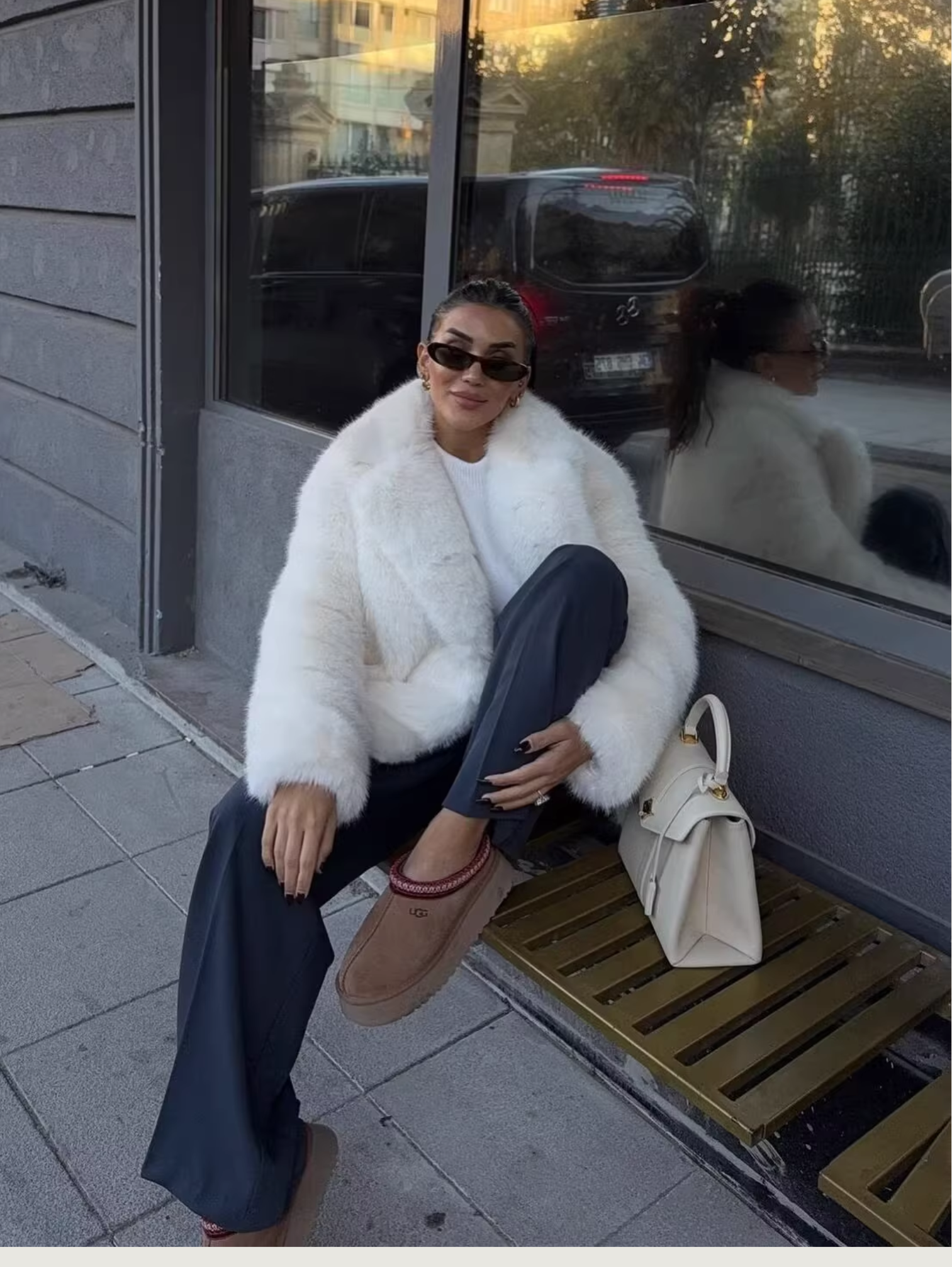 FAUX FUR WINTER JACKET