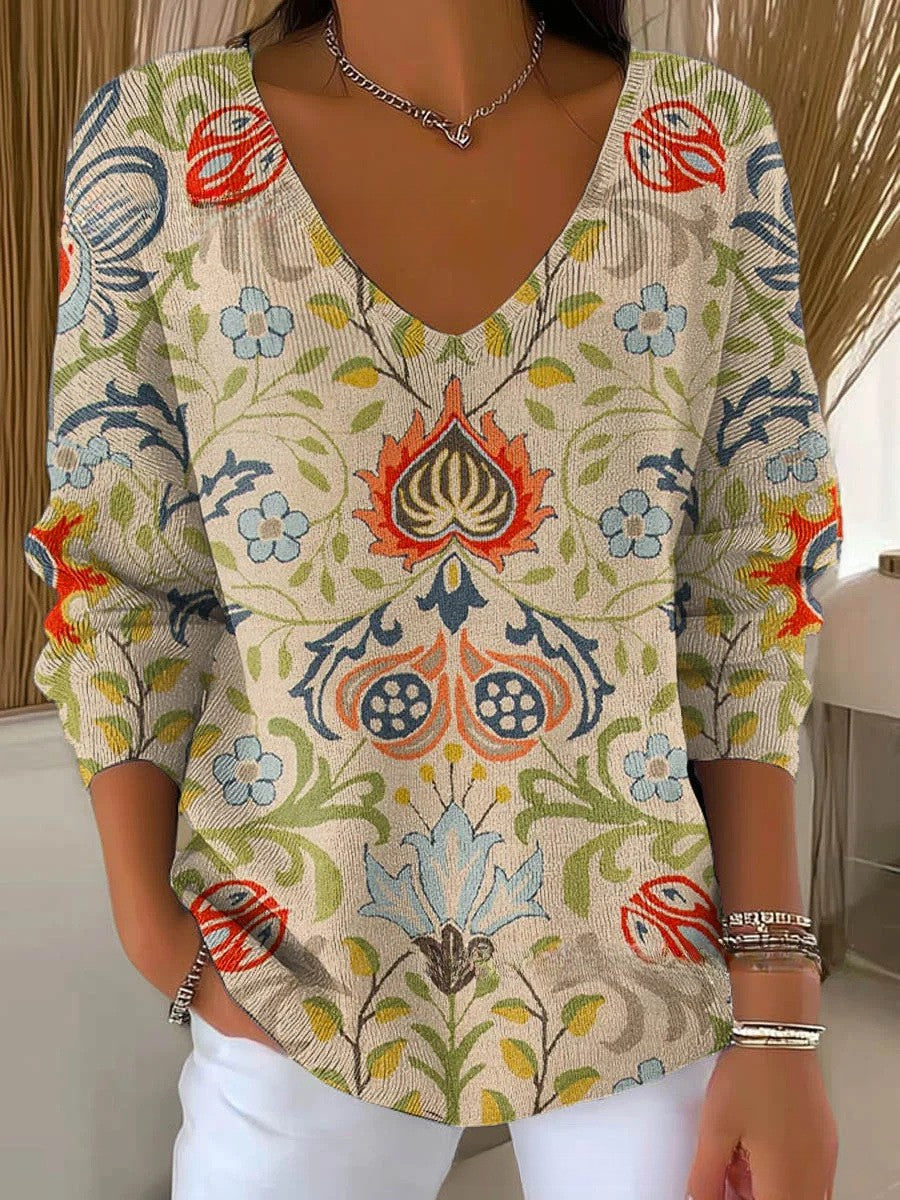 ESTELLE – V-NECK SWEATER