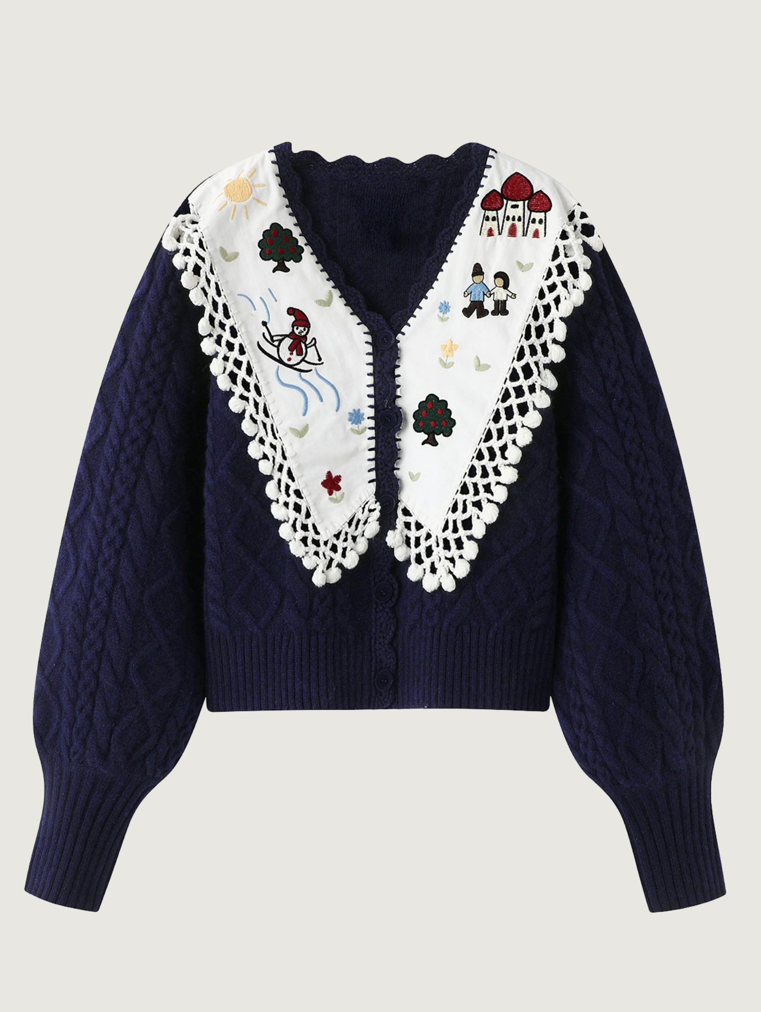 SOFT HANDKNIT CARDIGAN