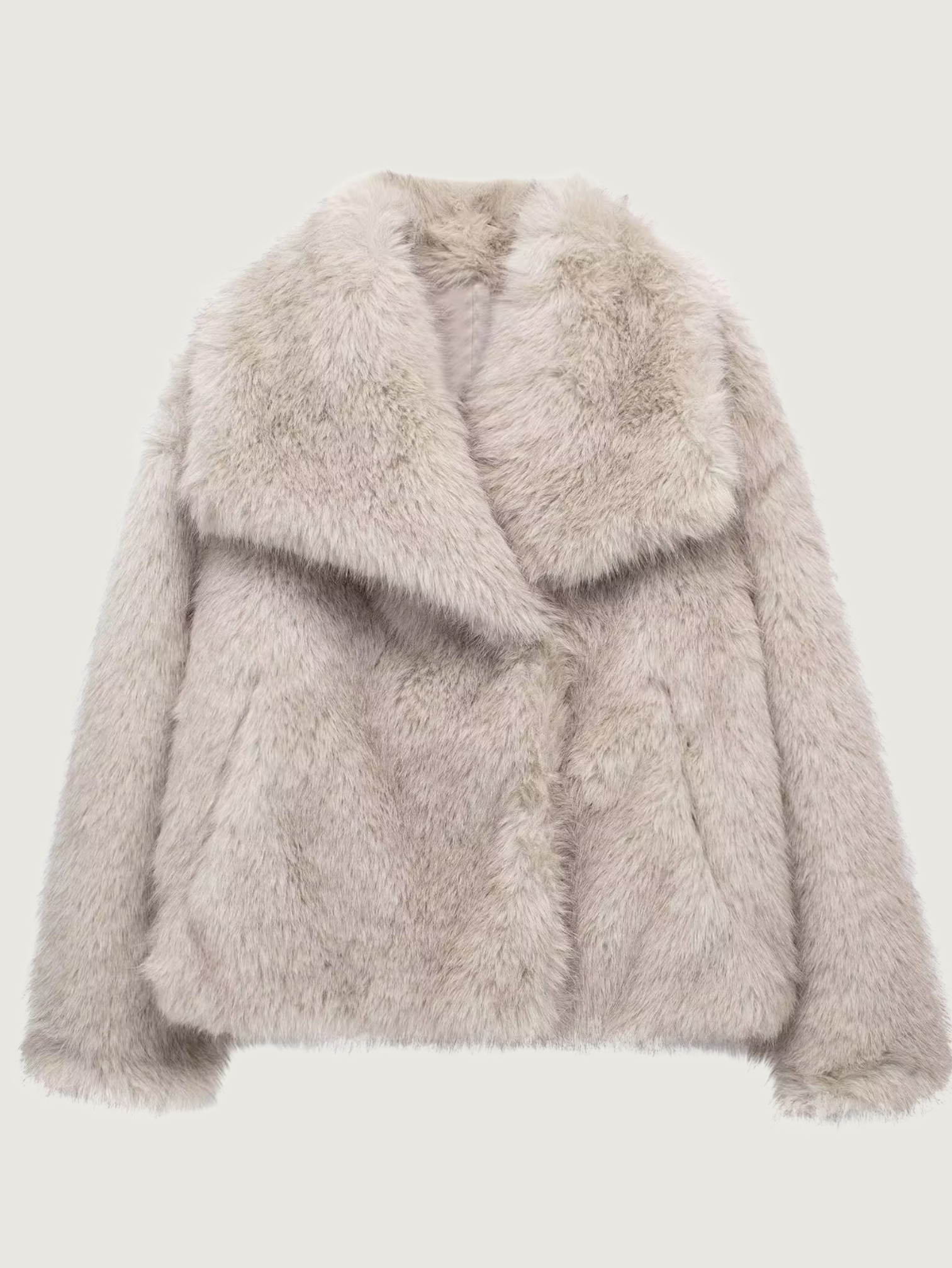 FAUX FUR SHORT JACKET