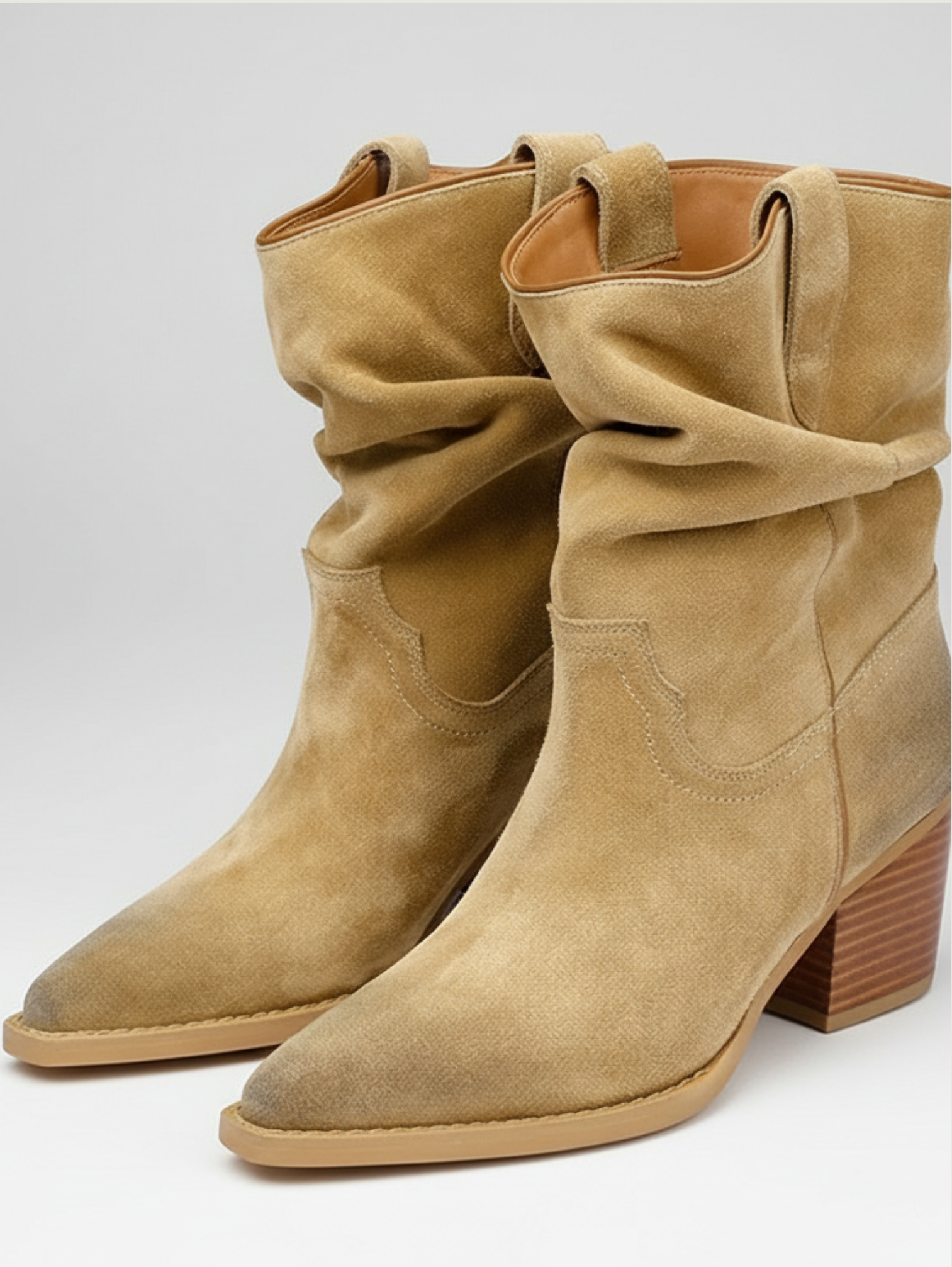 WESTERN POINTED TOE KNIGHT BOOTS