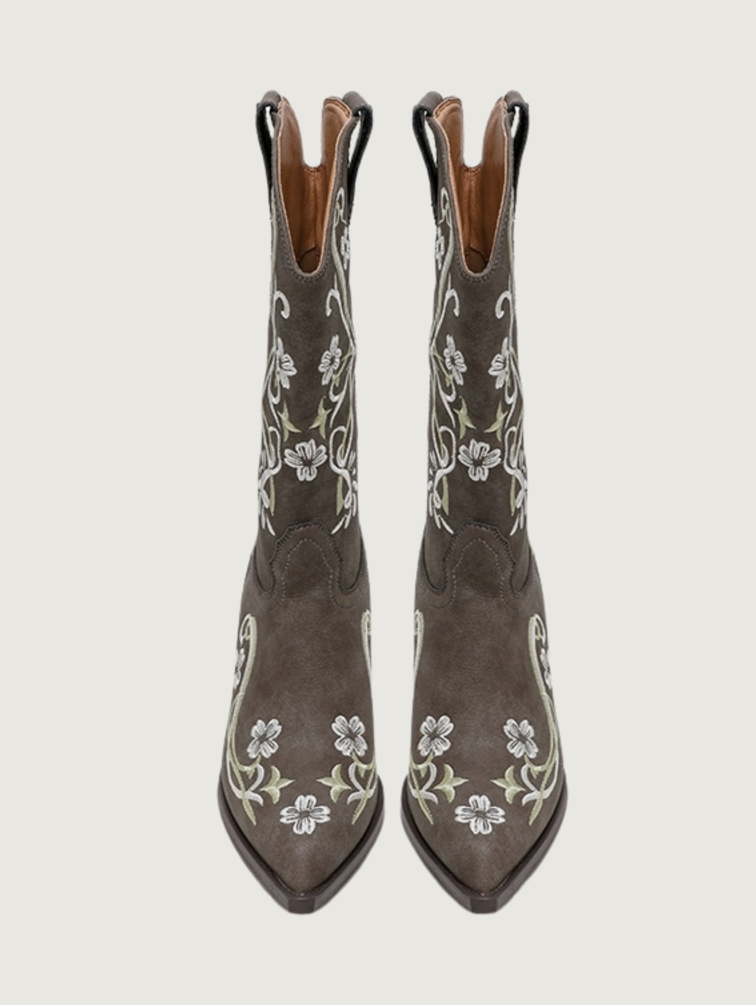 WESTERN COWBOY MID-CALF BOOTS