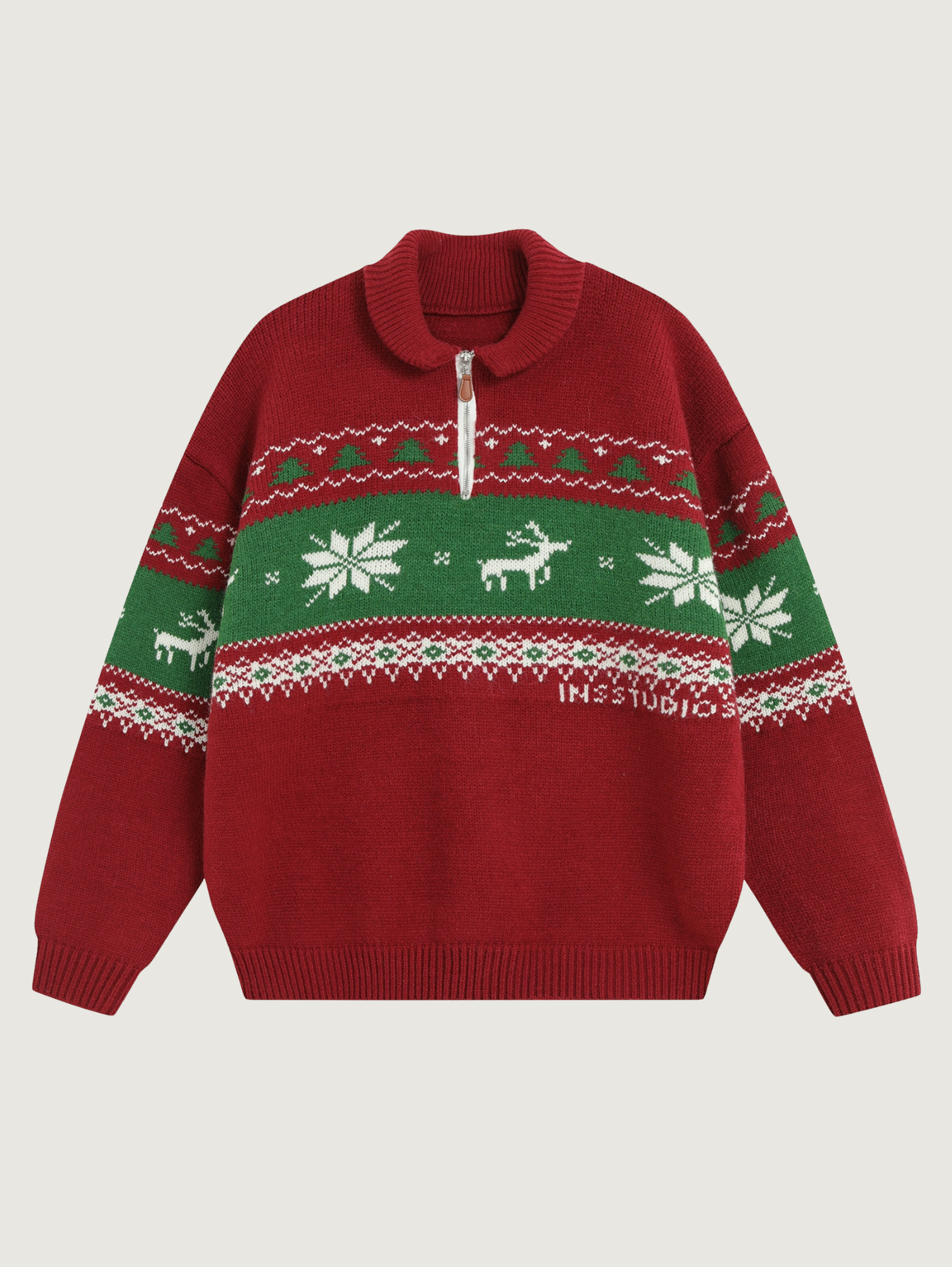 CHRISTMAS FAIR ISLE SWEATER JACKET