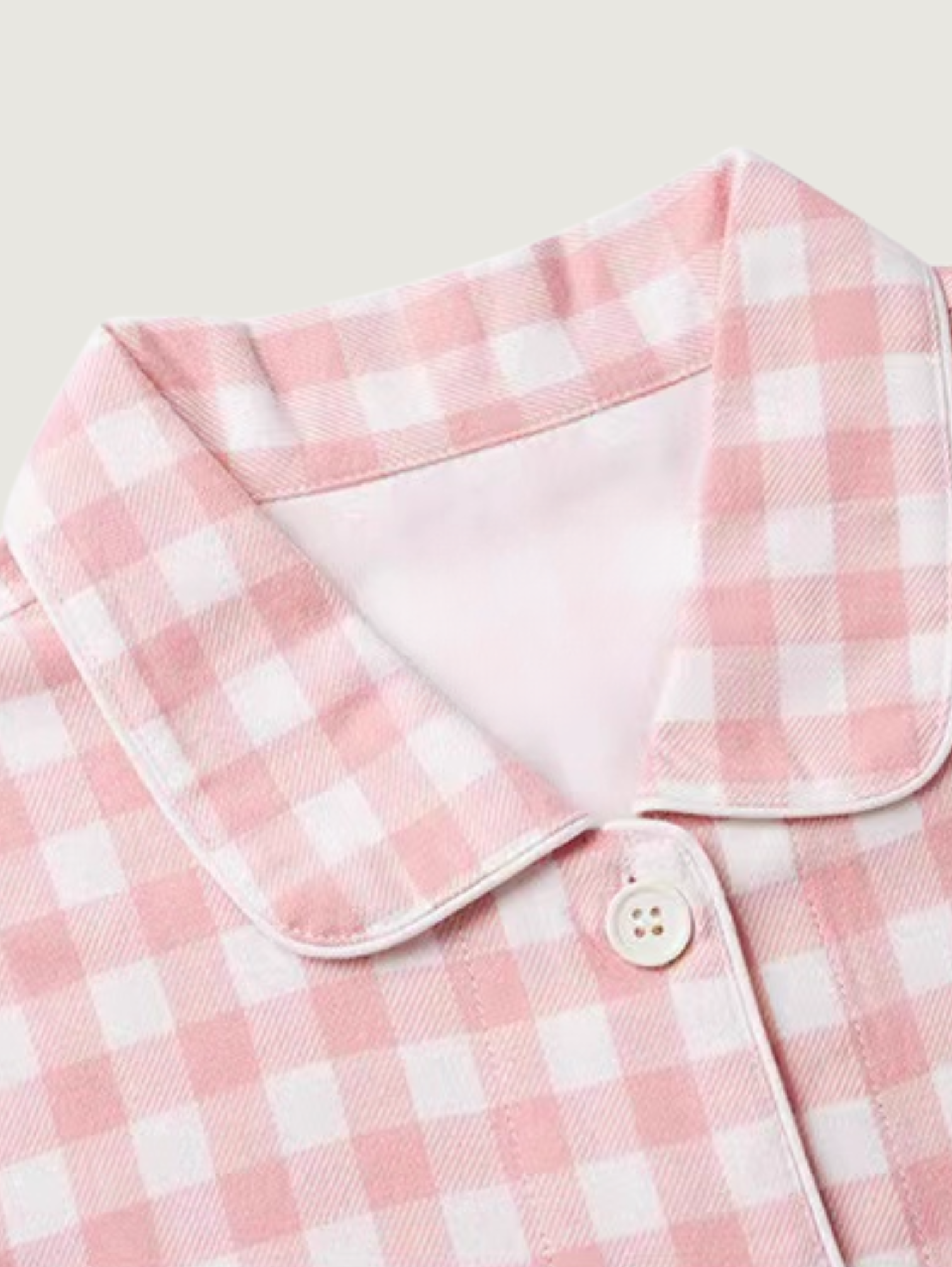 PASTEL PINK UNISEX PURE COTTON PAJAMA SET