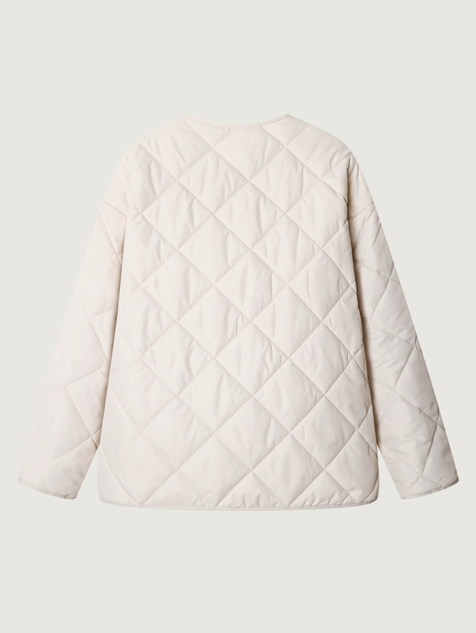 LOOSE FIT QUILTED CASUAL JACKET