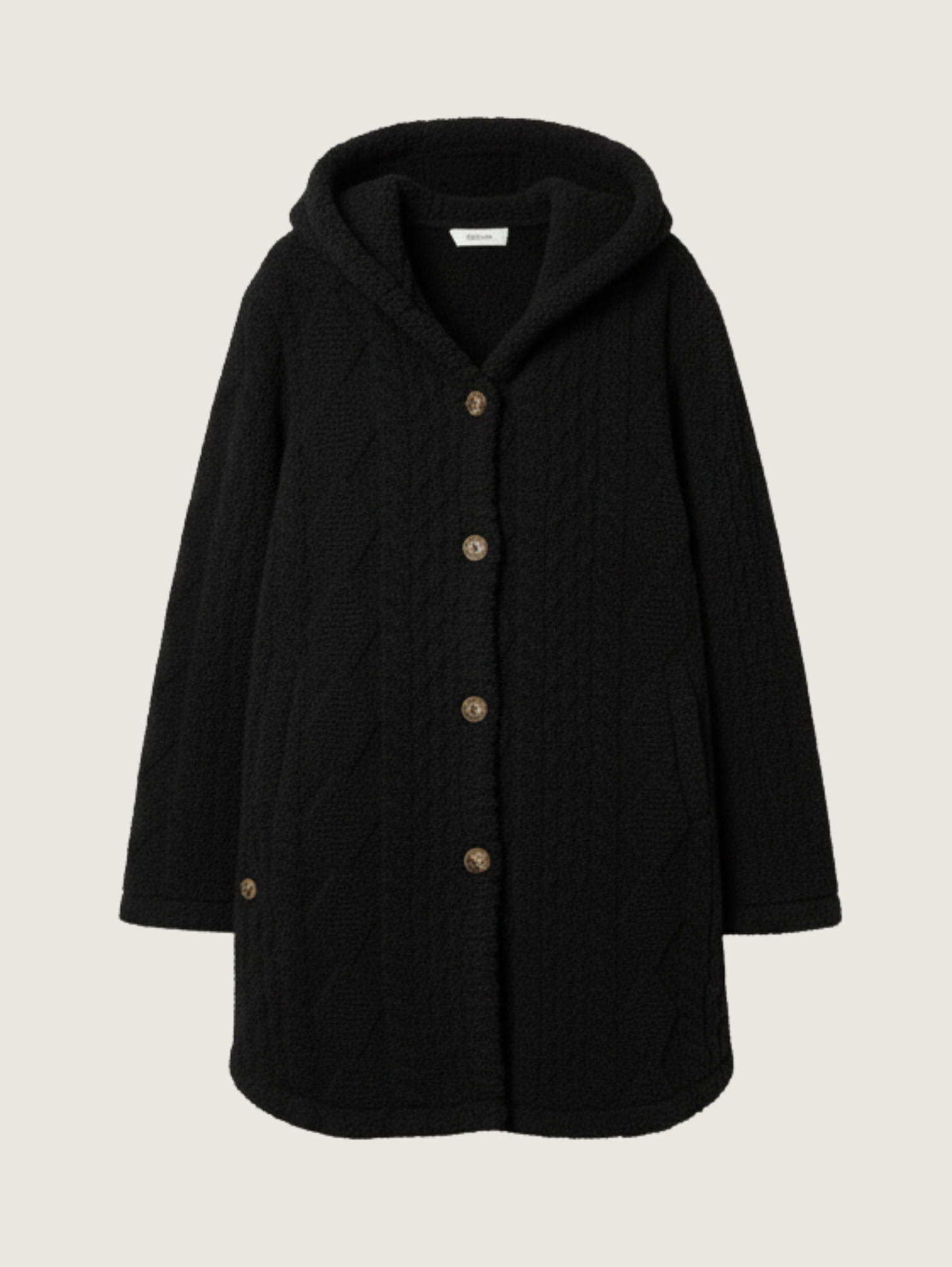 ALL-SEASON PLUSH CARDIGAN WITH POCKETS