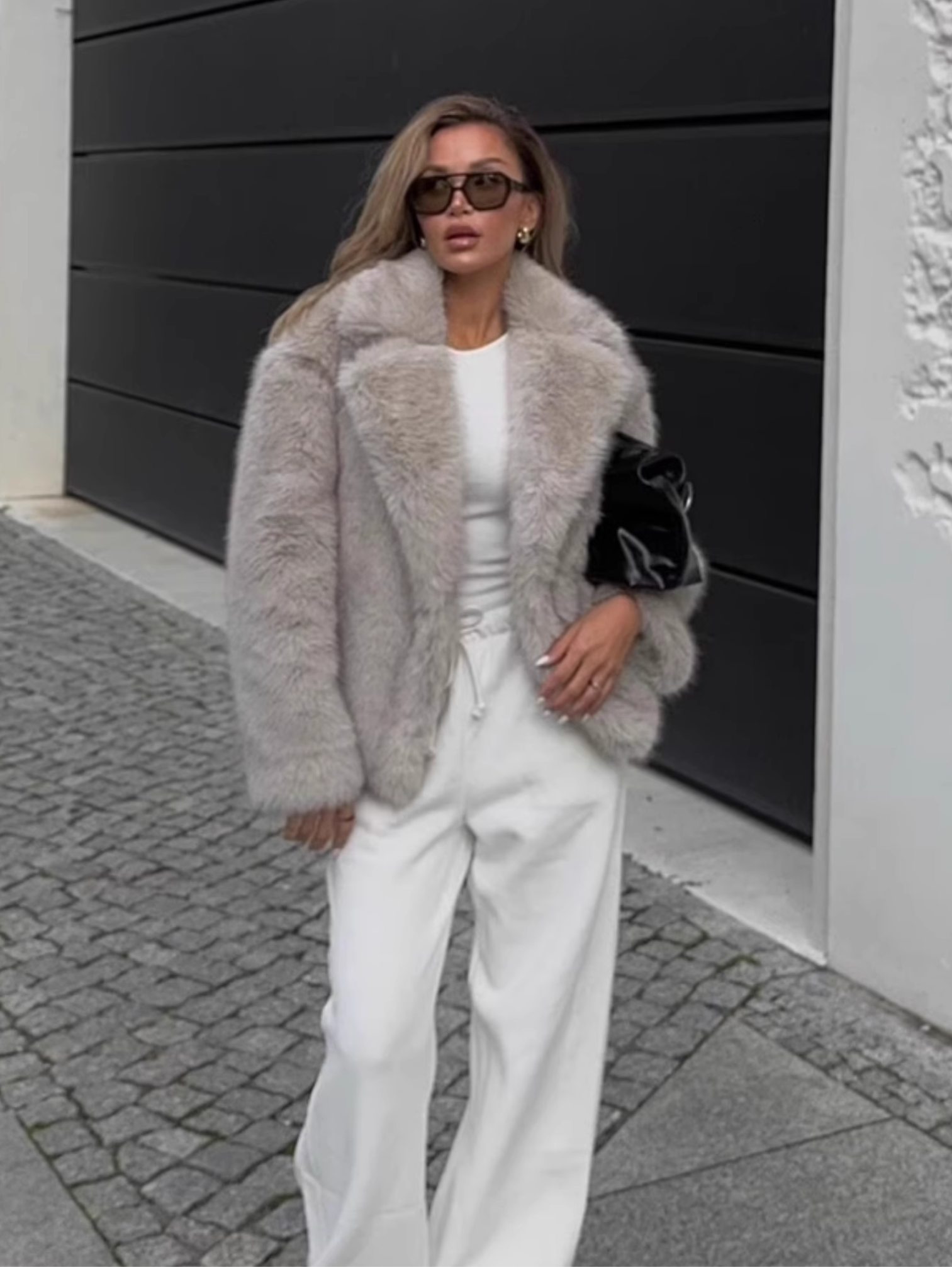 FAUX FUR WINTER JACKET