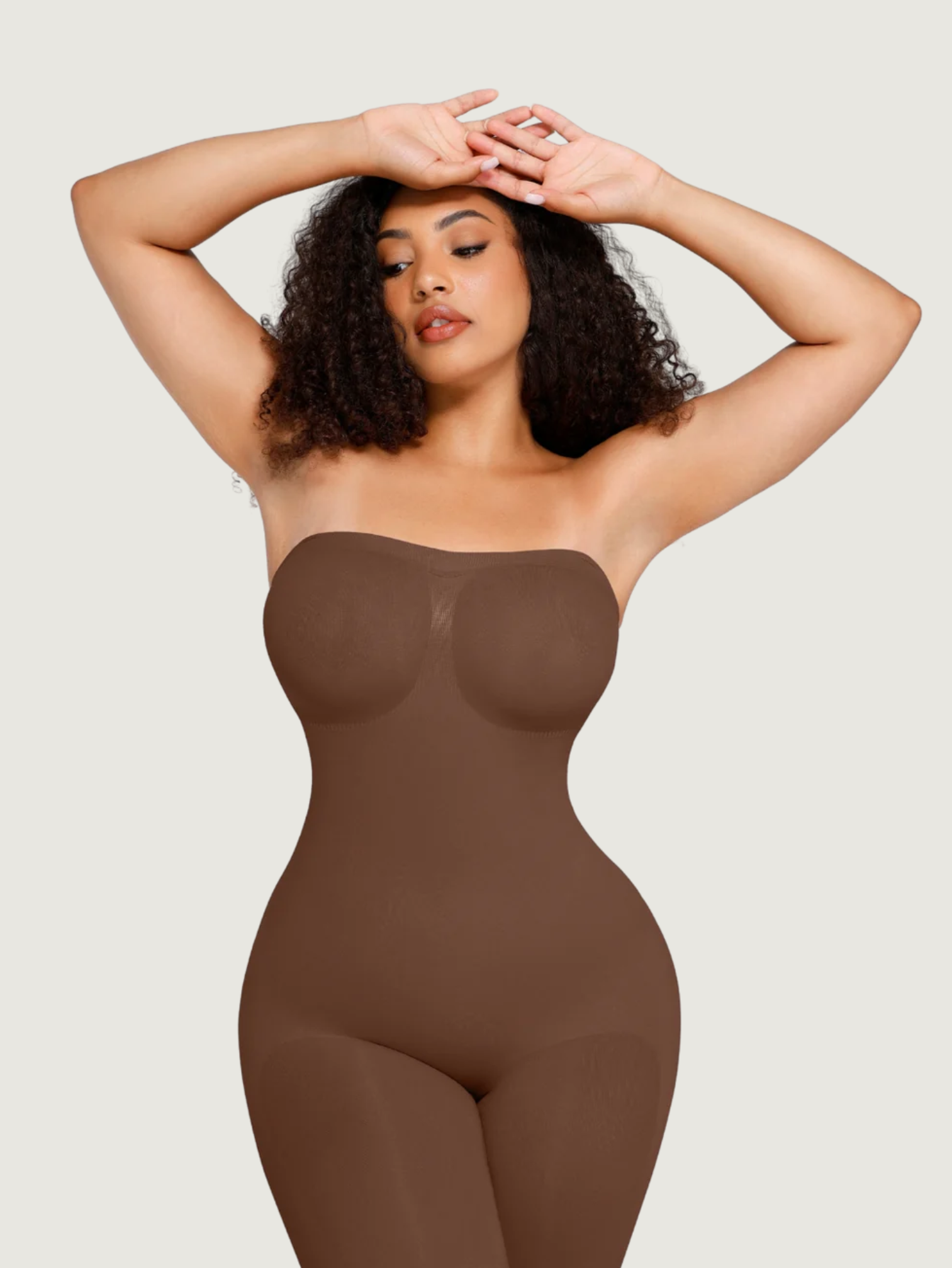 SEAMLESS STRAPLESS SCULPT BODYSUIT