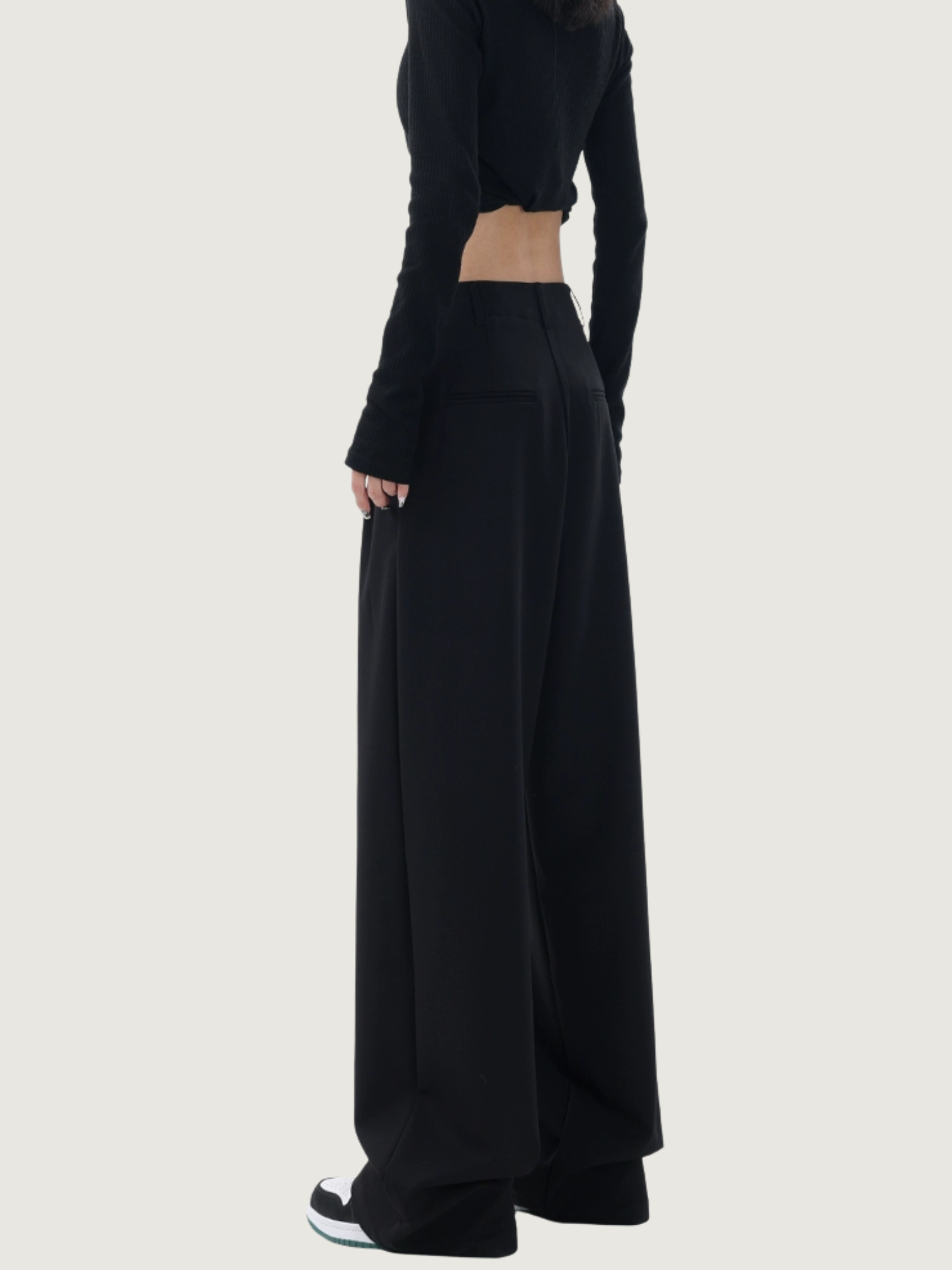 DRAPEY CASUAL SUIT PANTS