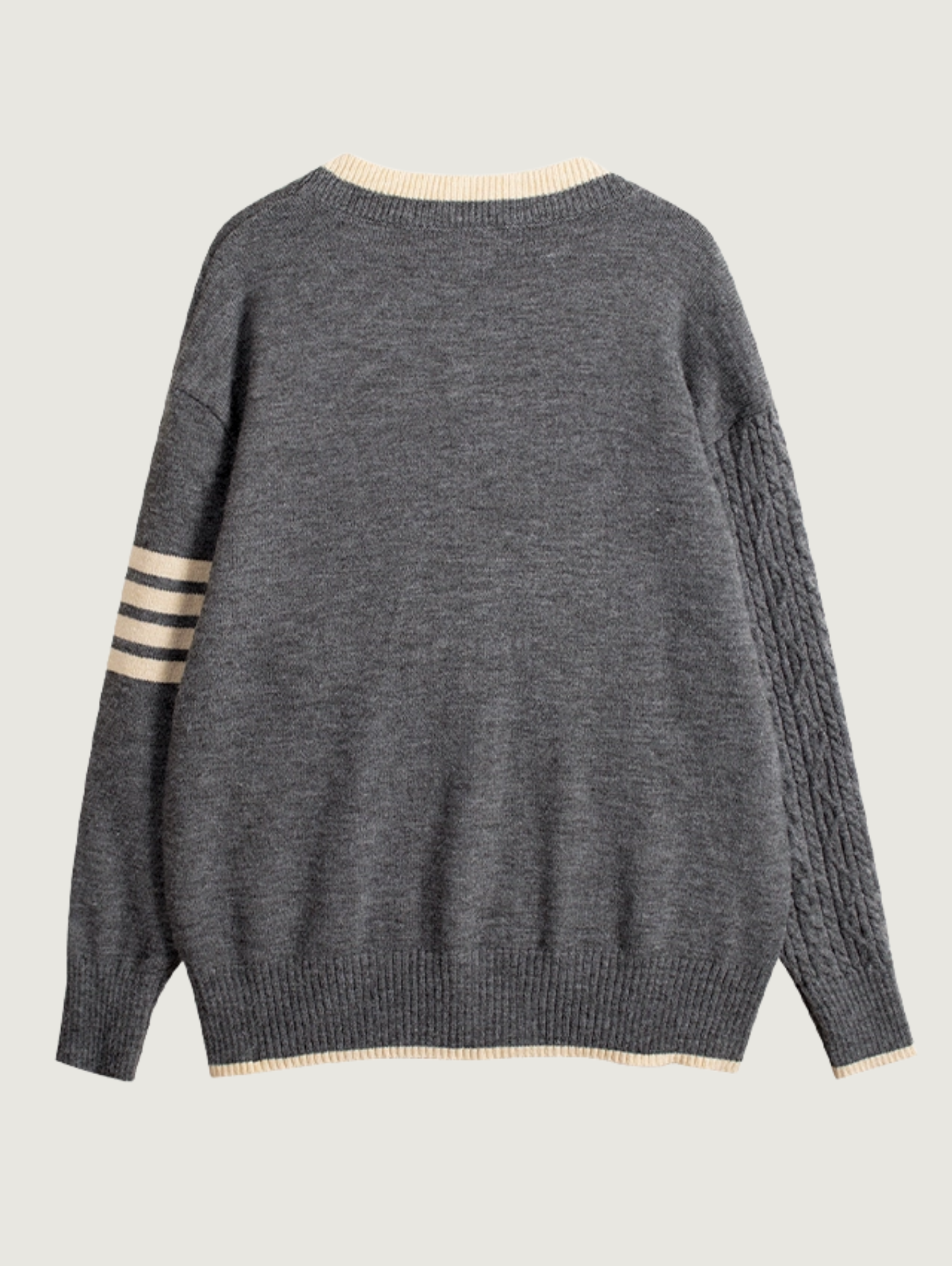 V-NECK KNIT CARDIGAN