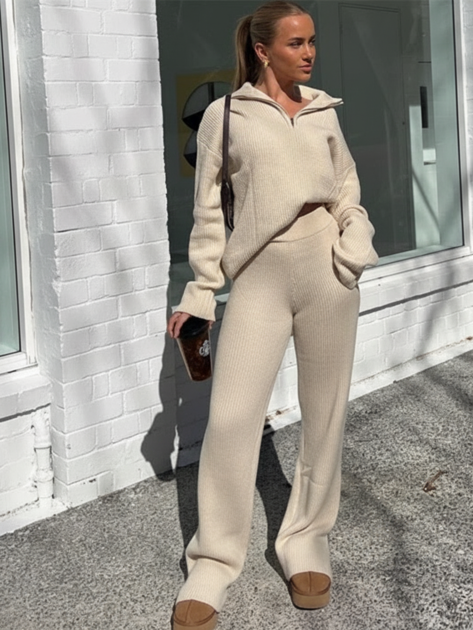 WINTER KNITTED LOUNGE SET