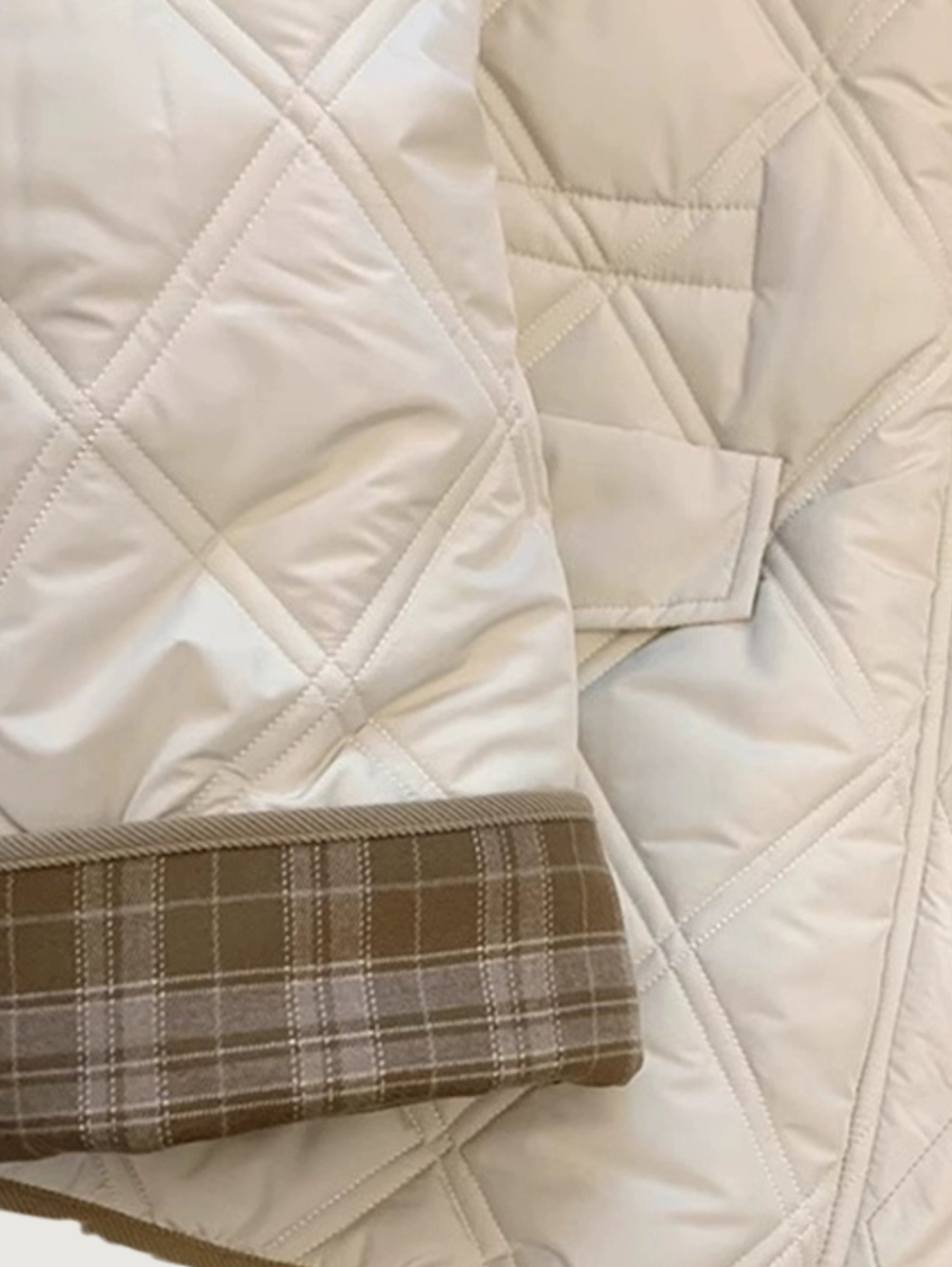 LAPEL PADDED QUILTED JACKET