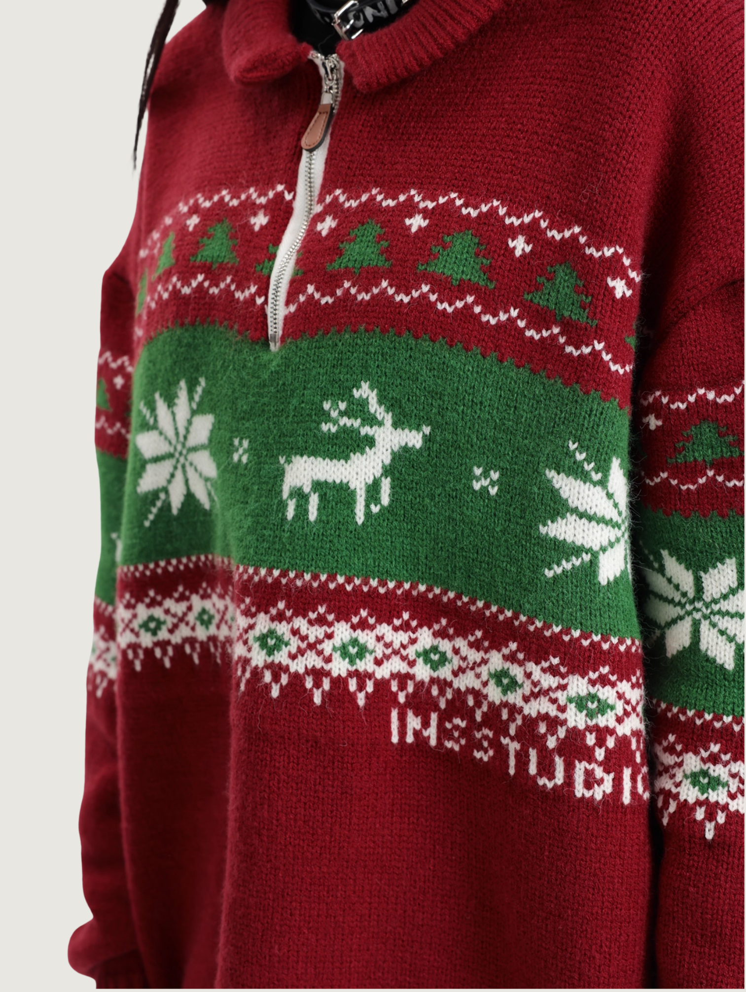 CHRISTMAS FAIR ISLE SWEATER JACKET