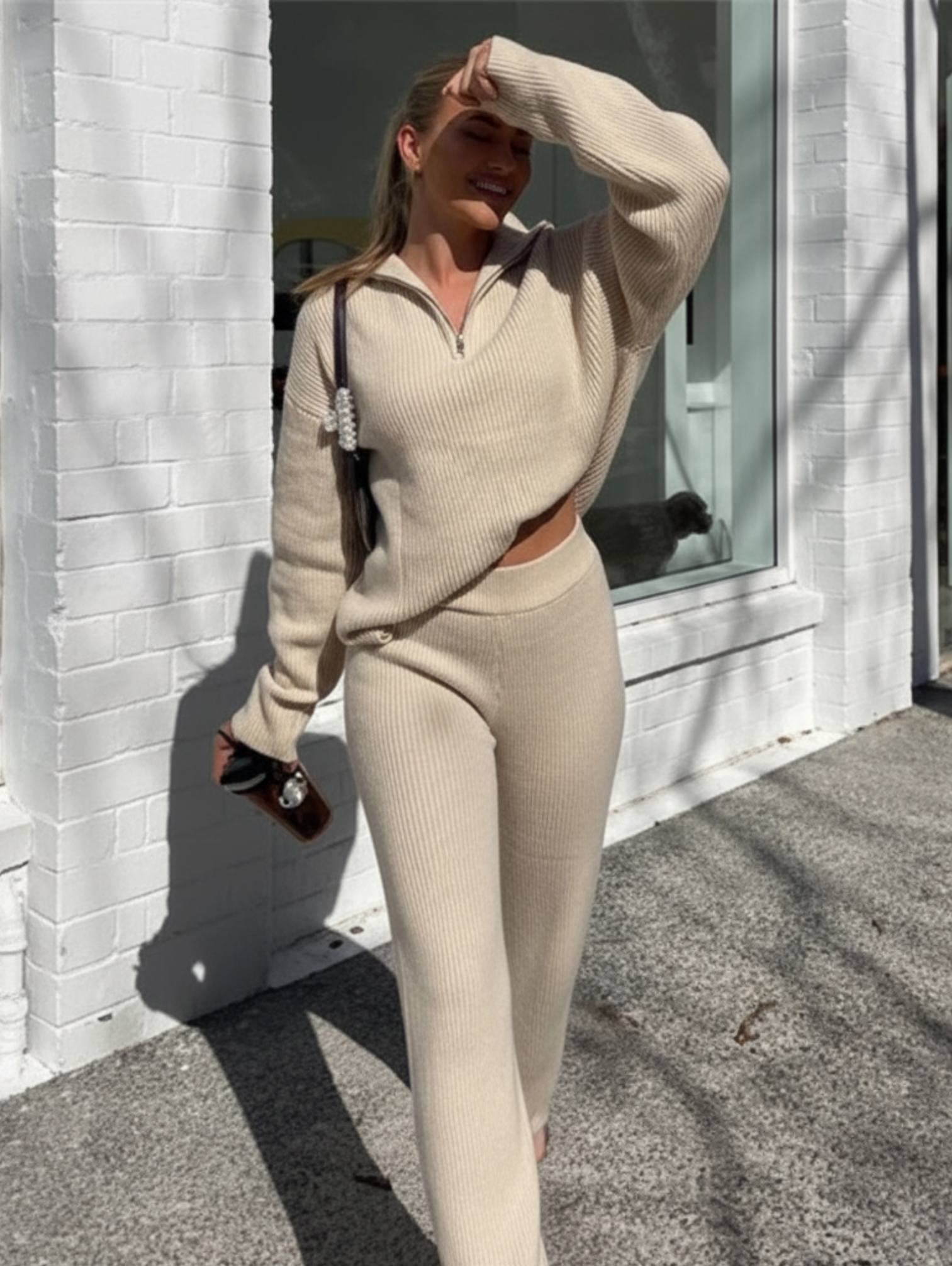 WINTER KNITTED LOUNGE SET