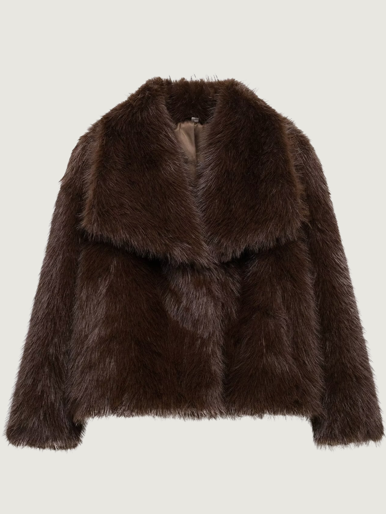 FAUX FUR SHORT JACKET