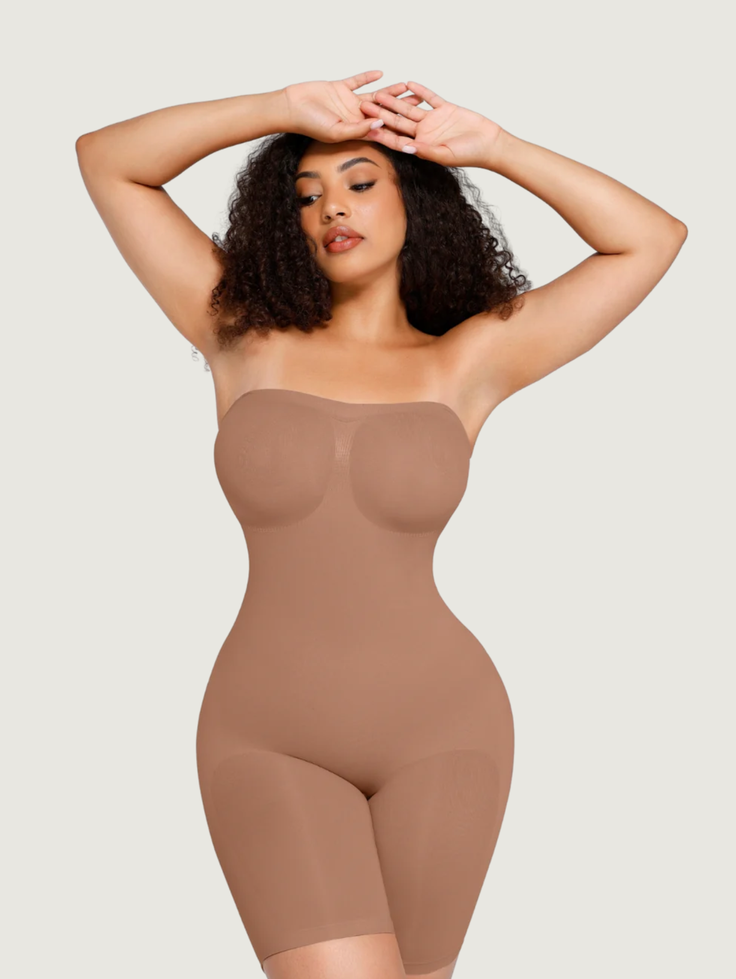 SEAMLESS STRAPLESS SCULPT BODYSUIT
