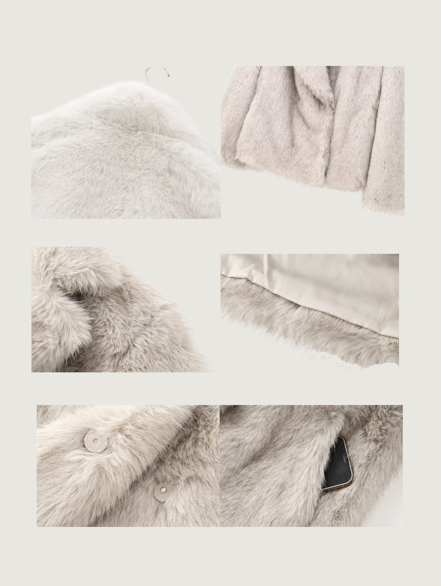 FAUX FUR WINTER JACKET