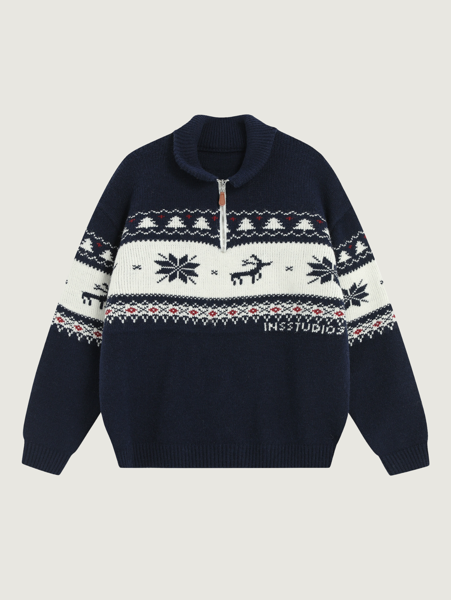 CHRISTMAS FAIR ISLE SWEATER JACKET