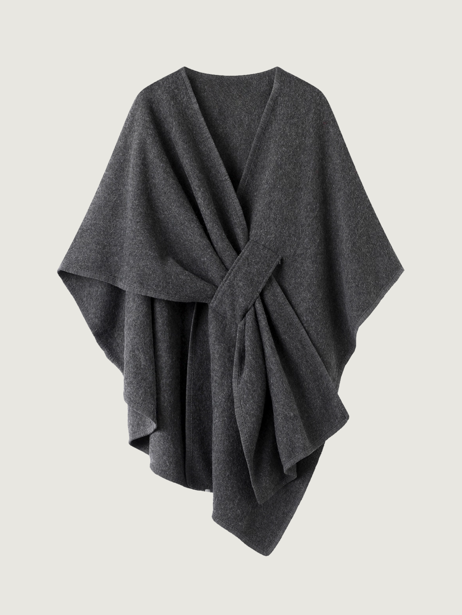 COZY VERSATILE KNIT SHAWL CAPE