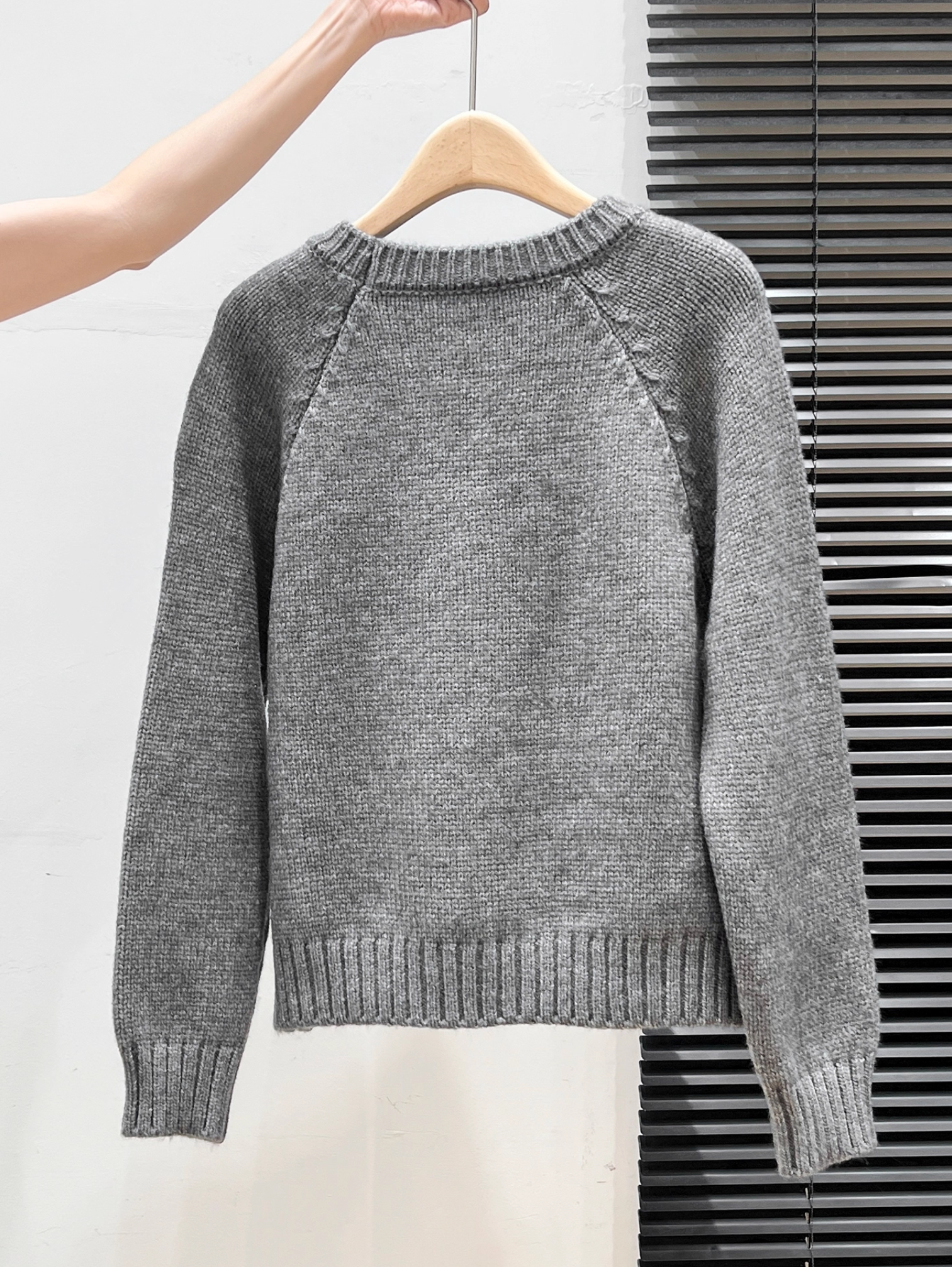 FAIR ISLE TOMATO WOOL SWEATER