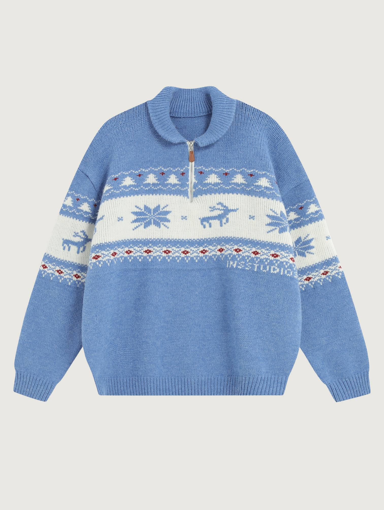 CHRISTMAS FAIR ISLE SWEATER JACKET