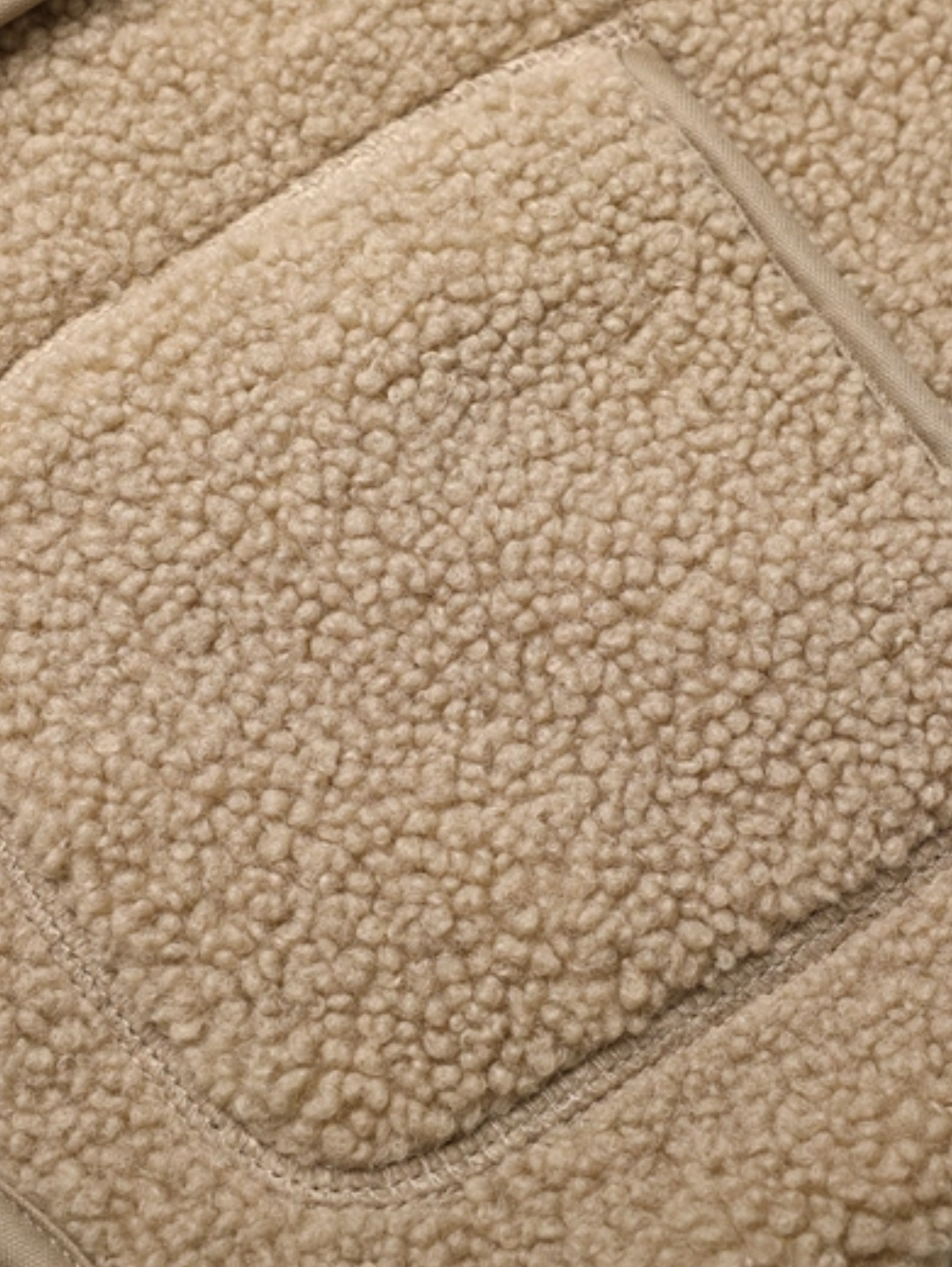 COZY FAUX LAMB FLEECE JACKET