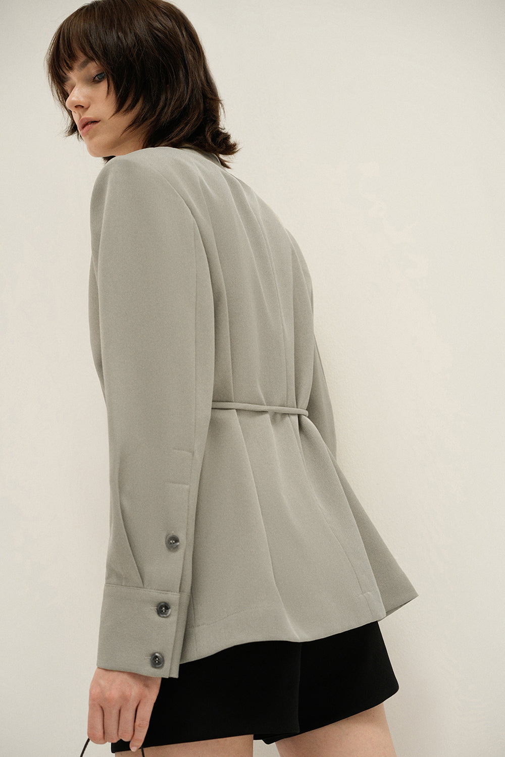 STONE OVERSHIRT BLAZER