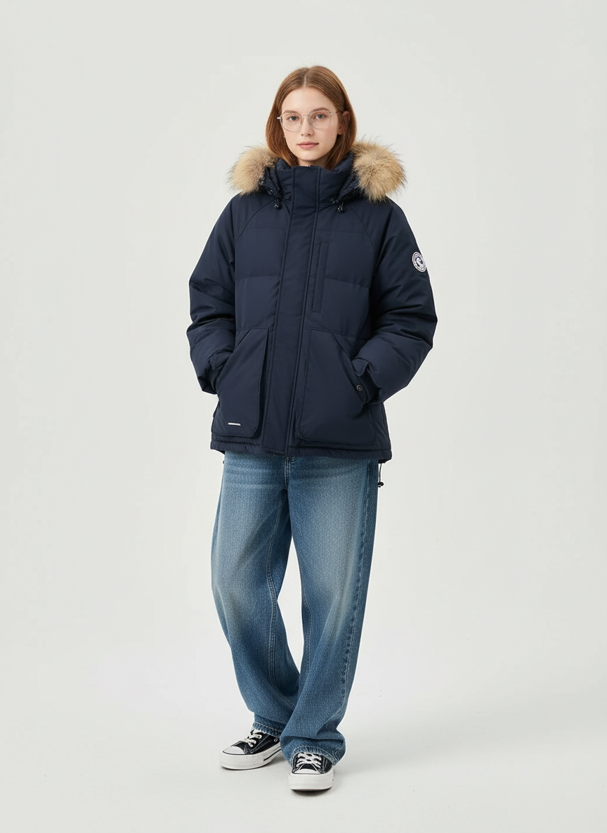 THICKENED PADDED PARKA JACKET